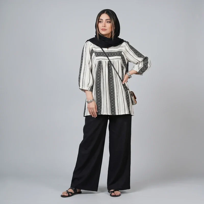 تونیک آستین سه ربع زنانه مدل P-02